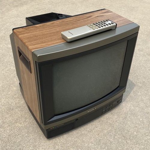 Vtg sony trinitron - trinitron, kv-1393r