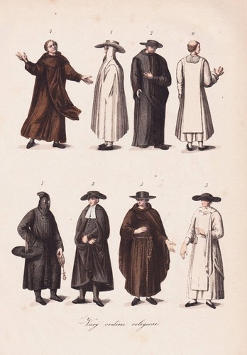 Moines ordres religieux - moines,