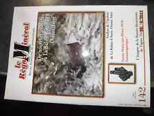 45§§ Revue Le Regne Mineral n°142 Axinites / Epidote / Fluorite bleuissante