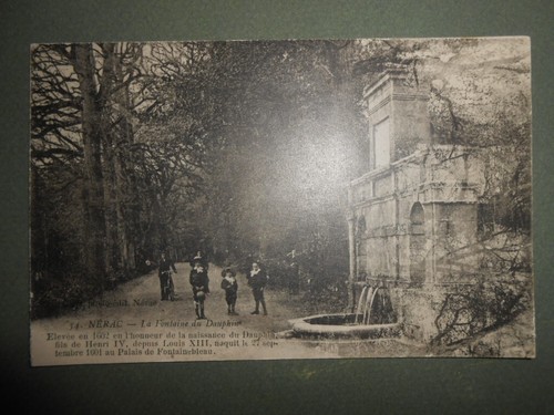 Cpa carte postale nérac - cpa,