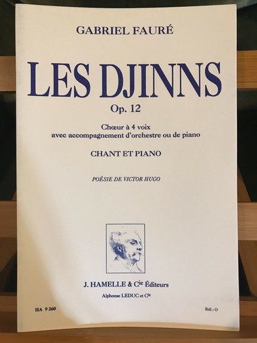 Gabriel fauré les djinns - gabriel,