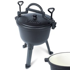 Chaudron en fonte émaillée
