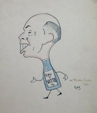 Vieux Croquis Publicité Eau