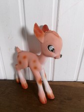 Ancien grand pouêt BAMBI 1959 Walt Disney Productions 20 cm DELACOSTE FRANCE