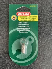 Un tube adresse pour collier animaux chats ou chiens.