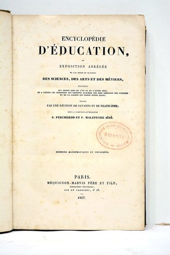 Livre ancien percheron - ancien,