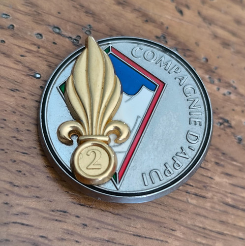 Insigne reg régiment - 2°,