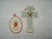 2  Anciens  AGNUS DEI Croix et