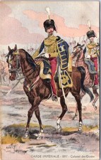 MILITARIA - Uniforme -colonel de la garde imperiale 1857