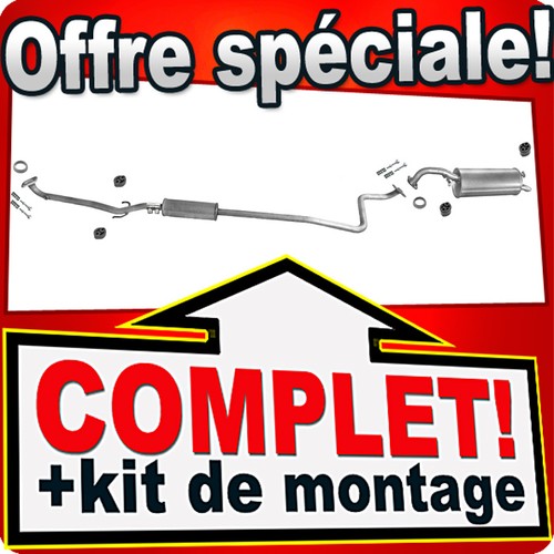Echappement pour toyota - echappement,