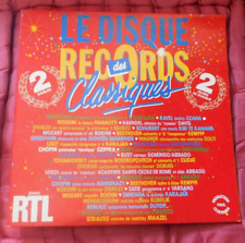 LE DISQUE DES RECORDS CLASSIQUES 2 LP 33T VINYLE mint COVER near MINT E.O 1986