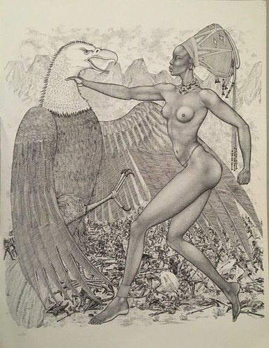 Guerriere africaine - "guerriere, africaine"
