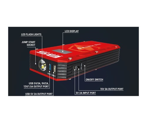 Booster batterie battery - de, bs