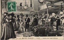 CPA PARIS AU BON MARHCE