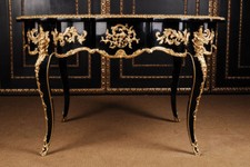 A-Sam-40 Table Basse Française Salon Style Baroque de Louis XV