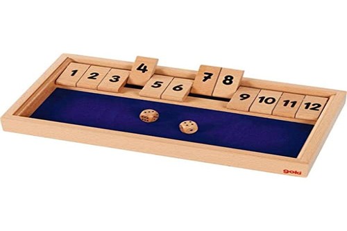 Shut the box jeu dés - shut,