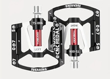 Pédales vélo alu cnc corps - alu, /
