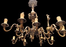 Magnifique lustre ancien en