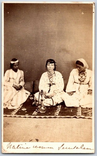 Cdv 1870 native - cdv, women