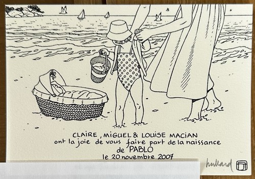 Carte naissance juillard - naissance,
