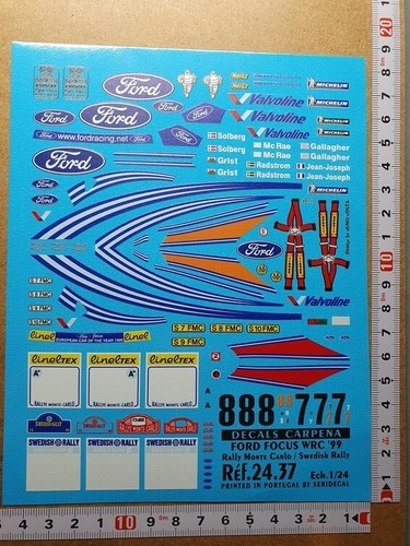 Decals ford focus wrc - ford,
