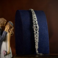 Bracelet Argenté Antique Art