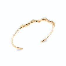 Bracelet jonc plaqué - bracelet,