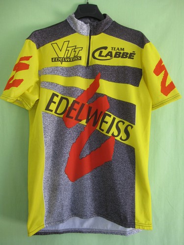 Maillot cycliste vtt edelweiss - maillot,