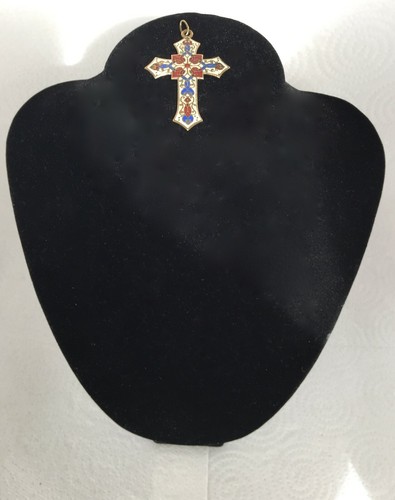 Joli pendentif croix - croix, en