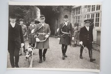 PHOTO Argentique	France	chasse à courre vénerie cheval	18X24cm	1960