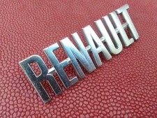 RENAULT R4 R5 R6 R16 Rodeo... Monogramme Arrière/Rear Badge Emblème Vintage BVC