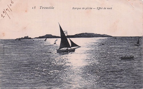 Trouville sur mer barque - trouville,