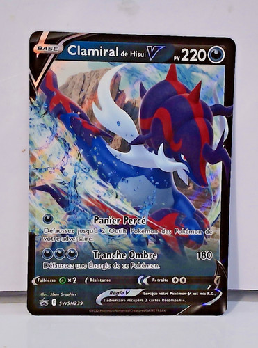 Carte pokemon clamiral de - pokemon,