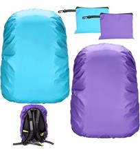 Housse De Sac à Dos Etanche Impermeable Lot De 2 Protection Pluie Voyage Avion