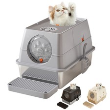 Litière pour Chat, XXL Bac à