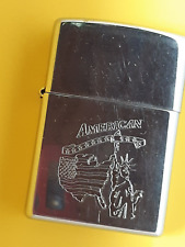 BRIQUET ZIPPO 1997?DRAPEAU AMERICAIN ?⚡  USA FLAG ⚡ LIGHTER  COLLECTION