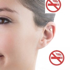 2 paires 2 X Aimant Anti-tabac d'Acupression - arrêter de fumer Stop Tabac