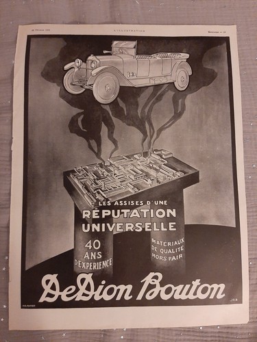 Pub presse ancienne dedion - presse,