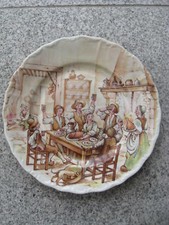 ASSIETTE SCENES VILLAGEOISES 24,5 cm