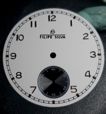 Dial/cadran "Filipe Silva" ETA/Unitas 6498 / Seagull ST36 D39mm