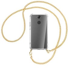 Collier pour Sony Xperia XA2 chaîne en métal (O) Etui Coque antichoc avec cordon