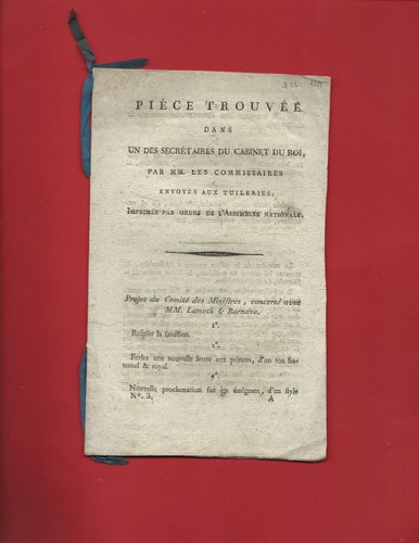 1792 revolution papiers - 1792,