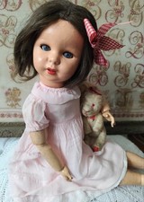 BEBE CARACTERE 247_UNIS FRANCE SFBJ_52cm_POUPEE ANCIENNE yeux dormeurs 