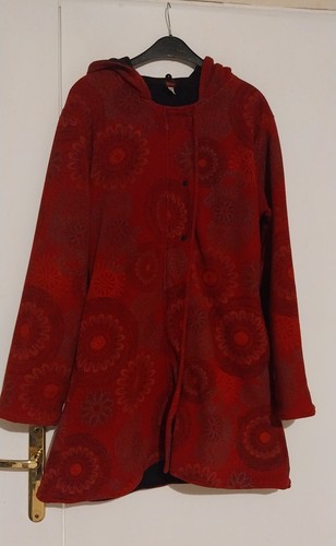 Grand manteau rouge xxl tres - manteau,