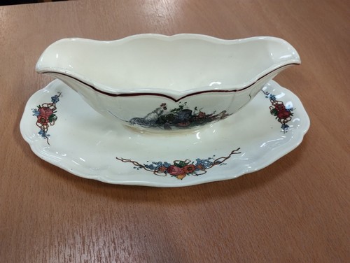Saucière ancienn faïence - ancienn,