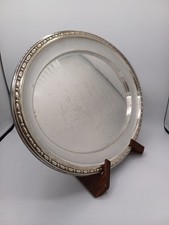 Plateau en Métal Argenté –