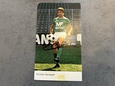 Carte joueur ASSE Christian