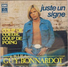 GUY BONNARDOT JUSTE UN SIGNE /
