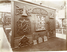 France, Paris, taques de cheminée, accessoires ferronnerie  Vintage albumen prin