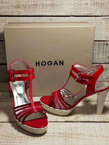 Escarpins hogan cuir verni - cuir,